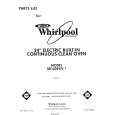 WHIRLPOOL RB120PXV1 Parts Catalog WHIRLPOOL RB120PXV1 Parts Catalog