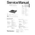 TECHNICS SL-QD22 Service Manual TECHNICS SL-QD22 Service Manual
