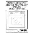 ZANUSSI FBi523/A-B Owners Manual ZANUSSI FBi523/A-B Owners Manual