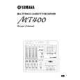 YAMAHA MT400 Owners Manual YAMAHA MT400 Owners Manual