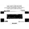 SHARP SC700H Owners Manual SHARP SC700H Owners Manual