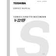 TOSHIBA V-221EF Service Manual TOSHIBA V-221EF Service Manual