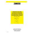 ZANUSSI ADVANTAGE400 Instrukcja Obsługi ZANUSSI ADVANTAGE400 Instrukcja Obsługi