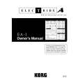 KORG EA-1 Owners Manual KORG EA-1 Owners Manual
