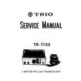 TRIO TR-7100 Service Manual TRIO TR-7100 Service Manual
