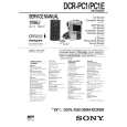 SONY DCRPC1/E Service Manual SONY DCRPC1/E Service Manual