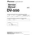 PIONEER DV-550 Service Manual PIONEER DV-550 Service Manual