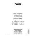 ZANUSSI ZC 255 BO Owners Manual ZANUSSI ZC 255 BO Owners Manual