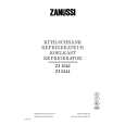 ZANUSSI ZI1642 Owners Manual ZANUSSI ZI1642 Owners Manual