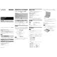 SONY VGP-FL11 VAIO Owners Manual SONY VGP-FL11 VAIO Owners Manual
