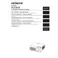HITACHI PJTX10E Owners Manual HITACHI PJTX10E Owners Manual
