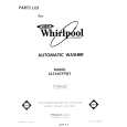 WHIRLPOOL LA5460XPW3 Parts Catalog WHIRLPOOL LA5460XPW3 Parts Catalog