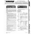 SHURE FP51 Owners Manual SHURE FP51 Owners Manual