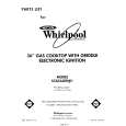 WHIRLPOOL SC8536ERW1 Parts Catalog WHIRLPOOL SC8536ERW1 Parts Catalog