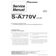 PIONEER S-A770VXTL Service Manual PIONEER S-A770VXTL Service Manual