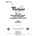 WHIRLPOOL SF330PEWW3 Parts Catalog WHIRLPOOL SF330PEWW3 Parts Catalog