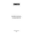ZANUSSI ZGF750ICXC Owners Manual ZANUSSI ZGF750ICXC Owners Manual