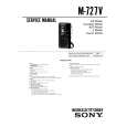 SONY M-727V Service Manual SONY M-727V Service Manual
