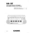 CASIO VA-10 Owners Manual CASIO VA-10 Owners Manual