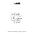ZANUSSI ZR290/3TN Owners Manual ZANUSSI ZR290/3TN Owners Manual