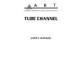 ART TUBE CHANNEL Owners Manual ART TUBE CHANNEL Owners Manual