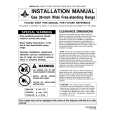 WHIRLPOOL LPR1115ADW Installation Manual WHIRLPOOL LPR1115ADW Installation Manual