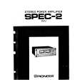 PIONEER SPEC-1 Service Manual PIONEER SPEC-1 Service Manual