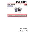 SONY MVCCD350 Owners Manual SONY MVCCD350 Owners Manual