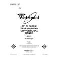 WHIRLPOOL RF302BXXG2 Parts Catalog WHIRLPOOL RF302BXXG2 Parts Catalog