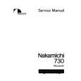 NAKAMICHI 730 Service Manual NAKAMICHI 730 Service Manual