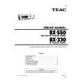 TEAC BX-330 Service Manual TEAC BX-330 Service Manual