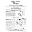 WHIRLPOOL TU8100XTP1 Installation Manual WHIRLPOOL TU8100XTP1 Installation Manual