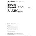 PIONEER S-A5C/XTW/E Service Manual PIONEER S-A5C/XTW/E Service Manual