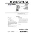 SONY M670V Service Manual SONY M670V Service Manual