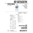 SONY ICFCD73 Service Manual SONY ICFCD73 Service Manual