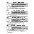 WHIRLPOOL WA SENSITIVE 34 SD Installation Manual WHIRLPOOL WA SENSITIVE 34 SD Installation Manual