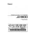 ROLAND JD-800 Owners Manual ROLAND JD-800 Owners Manual