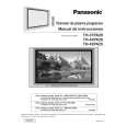 PANASONIC TH42PA25 Owners Manual PANASONIC TH42PA25 Owners Manual