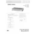 SONY XM-3040 Service Manual SONY XM-3040 Service Manual
