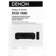 DENON DCD-1560 Owners Manual DENON DCD-1560 Owners Manual