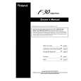 ROLAND F-30 Owners Manual ROLAND F-30 Owners Manual