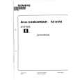 SIEMENS FA144R4 Service Manual SIEMENS FA144R4 Service Manual