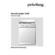 PRIVILEG 6400W,10871 Owners Manual PRIVILEG 6400W,10871 Owners Manual