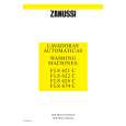 ZANUSSI FLS622 Owners Manual ZANUSSI FLS622 Owners Manual