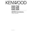 KENWOOD KAC-728 Owners Manual KENWOOD KAC-728 Owners Manual