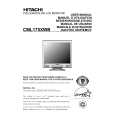 HITACHI CML175XWB Owners Manual HITACHI CML175XWB Owners Manual