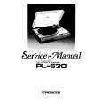PIONEER PL630 Service Manual PIONEER PL630 Service Manual