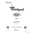 WHIRLPOOL RJE963PP0 Parts Catalog WHIRLPOOL RJE963PP0 Parts Catalog