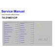 PANASONIC TX21MD1C/P Service Manual PANASONIC TX21MD1C/P Service Manual