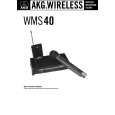 AKG WMS40 Owners Manual AKG WMS40 Owners Manual